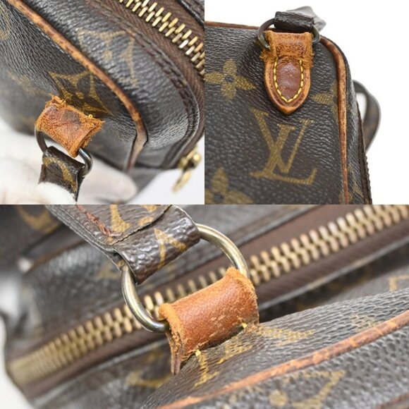 LOUIS VUITTON Mini Amazon Shoulder Bag Monogram Leather Brown - Picture 15 of 15